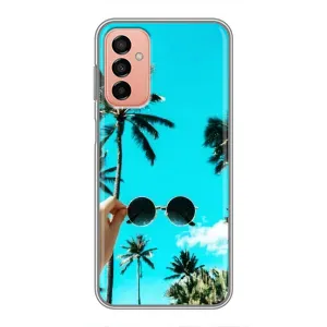 Силіконовий чохол з КАРТИНКАМИ літо для Samsung Galaxy M13 (AlphaPrint) (Погляд літо)