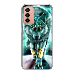 Захисні чохли для Самсунг Галаксі M13 (AlphaPrint) (ХІТ продаж) ВОВК (Яскравий вовк)