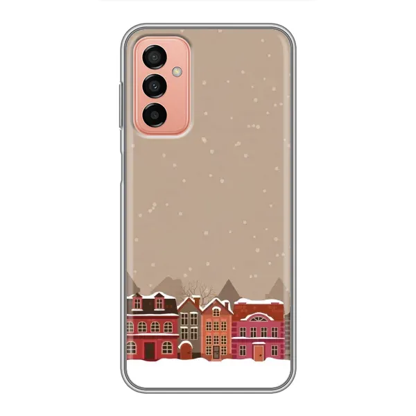 Чехол с принтом «Зимний город» для Samsung Galaxy M13 Чехол с принтом «Зимний город» для Samsung Galaxy M13