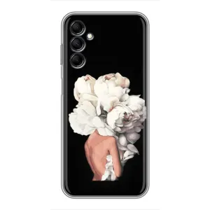 Чехлы (ART) Цветы на Samsung Galaxy M14 (M146) (VPrint) (Білі квіти)