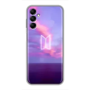 Чохли BTS для Samsung Galaxy M14 (M146) (AlphaPrint) (BTS логотип)