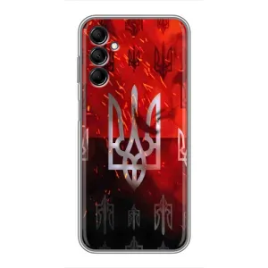 Украинские Чехлы для Samsung Galaxy M14 (M146) с картинкой УПА (AlphaPrint) (ГЕРБ УПА)