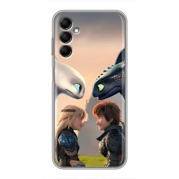 Чохол з принтом «Гикавка і Астрід» для Samsung Galaxy M14 5g (M146) Чохол з принтом «Гикавка і Астрід» для Samsung Galaxy M14 5g (M146)