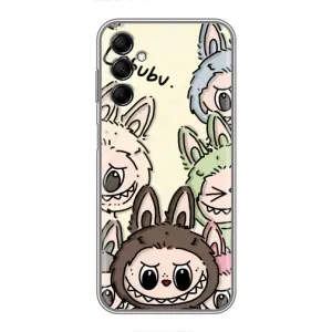 Чохол з Лабубу на Samsung Galaxy M14 (M146) (Золота мавпа Bored Ape)