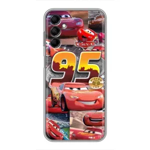 Силіконовий чохол Маквін для Samsung Galaxy M14 (M146) (Колаж Блискавка Маквін)