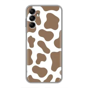 Чохол з принтом корови на Samsung Galaxy M14 (M146) (Коричнева Бурьонка)