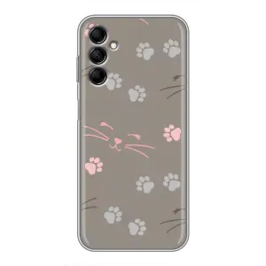Чохол з малюнком кіт на Samsung Galaxy M14 (M146) (Лапи і вуса)