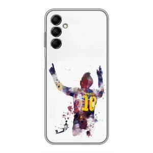 Чехлы Месси для Samsung Galaxy M14 (M146) (AlphaPrint) (Messi Barca)