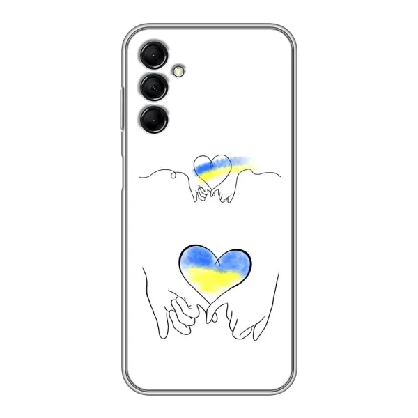 Чохол з принтом «Мир Україні» для Samsung Galaxy M14 5g (M146)