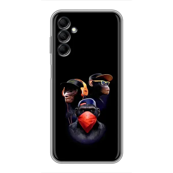 Чохол з принтом «Три мавпи» для Samsung Galaxy M14 5g (M146)
