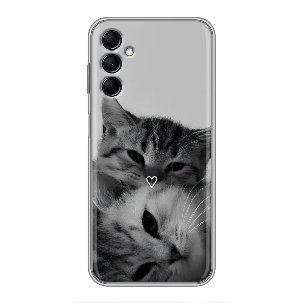 Чехол с принтом «Пара котов» для Samsung Galaxy M14 5g (M146)