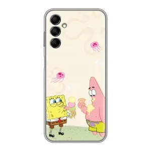 Чохол Губка Боб для Samsung Galaxy M14 (M146) (Патрік і Боб)