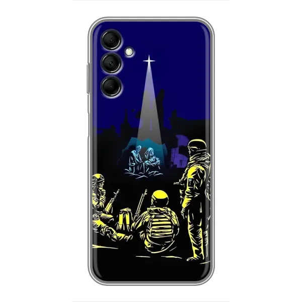 Чехол с принтом «Рождество в Украине» для Samsung Galaxy M14 5g (M146)
