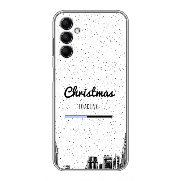 Чехол с принтом «Рождество загружается» для Samsung Galaxy M14 5g (M146)