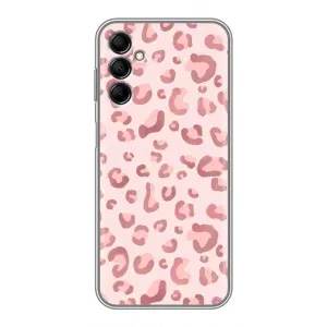 Чохол з розовим принтом для Samsung Galaxy M14 (M146) (Рожевий леопард)