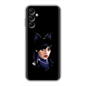 Чохли Венсдей на Samsung Galaxy M14 (M146) Уенсдей (AlphaPrint) (серйозна Венздей)