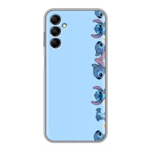Чохол з принтом Стіч на Samsung Galaxy M14 5g (M146) (Стіч фон)