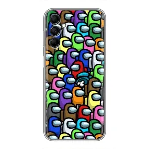Чохли Амонг Ас для Samsung Galaxy M14 (M146) (AlphaPrint) (Убитий)