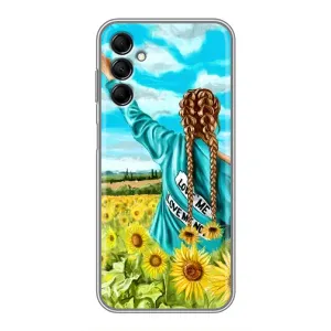 Чохол для Патріота України Samsung Galaxy M14 (M146) - (AlphaPrint) (Україночка)