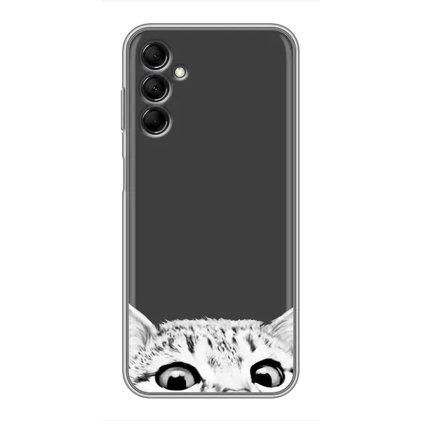 Чохол з принтом «Виглядає котик» для Samsung Galaxy M14 5g (M146) Чохол з принтом «Виглядає котик» для Samsung Galaxy M14 5g (M146)