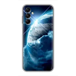 Космічні Чохли для Samsung Galaxy M14 (M146) (VPrint) (Земля з космоса)