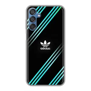 Чехлы Адидас для Samsung Galaxy M15 (M156) (AlphaPrint) (Адидас с полосами)