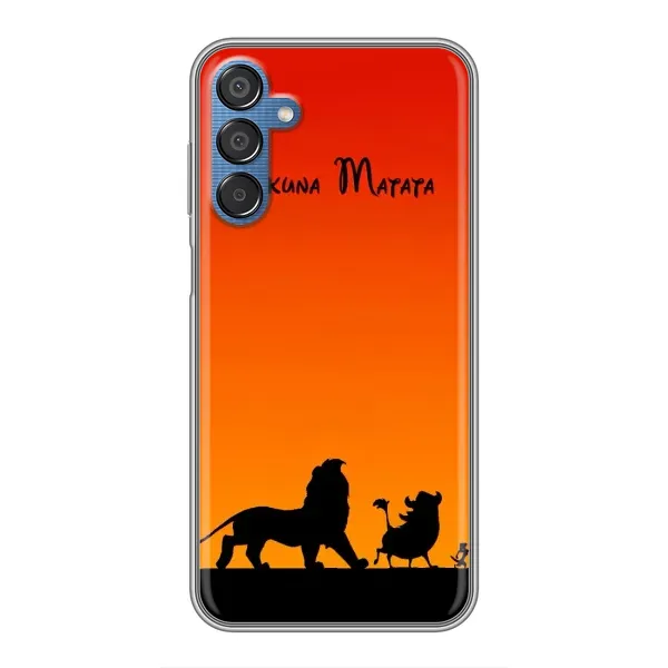 Чехол с принтом «Акуна Матата закат» для Samsung Galaxy M15 (M156) Чехол с принтом «Акуна Матата закат» для Samsung Galaxy M15 (M156)