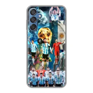 Чехлы Месси для Samsung Galaxy M15 (M156) (AlphaPrint) (Аргентина Месси)