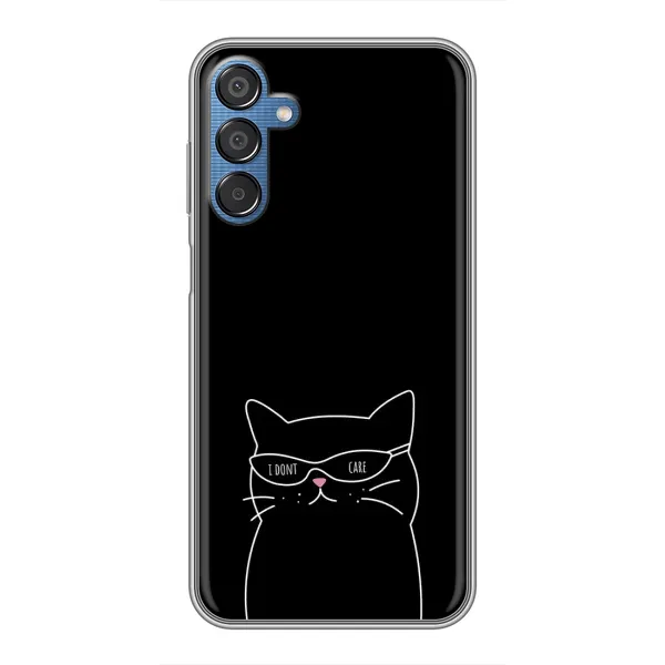 Чехол с принтом «Равнодушный кот» для Samsung Galaxy M15 (M156) Чехол с принтом «Равнодушный кот» для Samsung Galaxy M15 (M156)