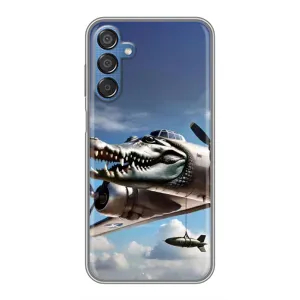 Чехол с мемом Тралалело тралала на Samsung Galaxy M15 (M156) (Бомбардиро крокодило)
