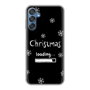 Рождественские, Праздничные Чехлы для Самсунг М15 (Christmas loading)