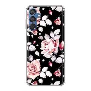 Чохли з квітами для Samsung Galaxy M15 (M156) (VPrint) (Квіти на чорному)
