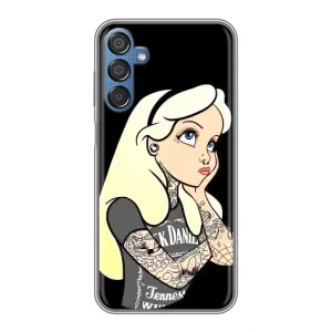 Чехол с печатью для Samsung Galaxy M15 (M156) - (Мода) (AlphaPrint) (Девочка в тату)
