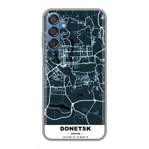 Чохол з принтом «Донецьк» для Samsung Galaxy M15 (M156)