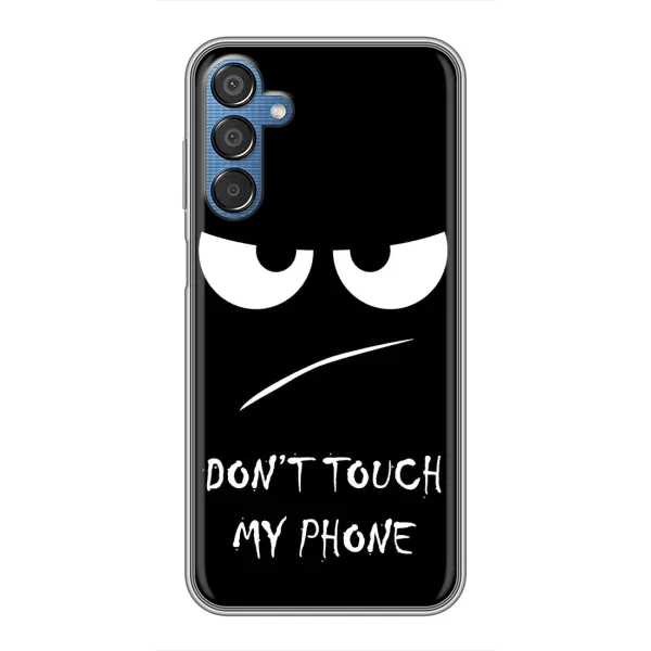 Чохол з принтом «Dont Touch» для Samsung Galaxy M15 (M156)