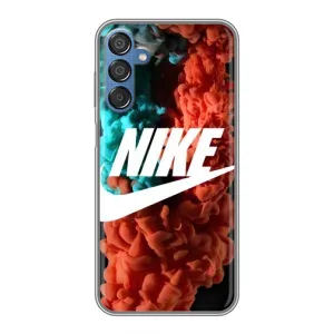 Чехол для Samsung Galaxy M15 (M156) - с принтом Найк (AlphaPrint) (Дымчатый найк)