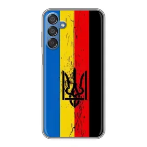 Украинские Чехлы для Samsung Galaxy M15 (M156) с картинкой УПА (AlphaPrint) (Флаг УПА)