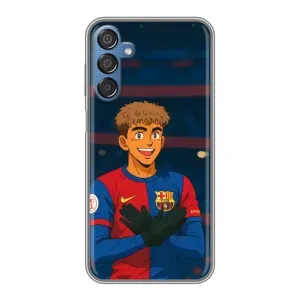 Чехол с футболистом Ламин Ямаль Samsung Galaxy M15 (M156) (Футболист Ямаль)