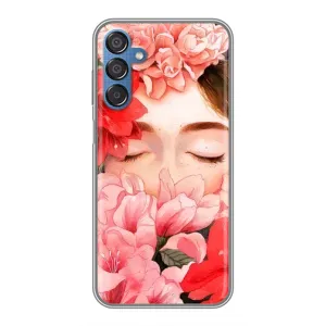 Чехлы (ART) Цветы на Samsung Galaxy M15 (M156) (VPrint) (Очі в квітах)