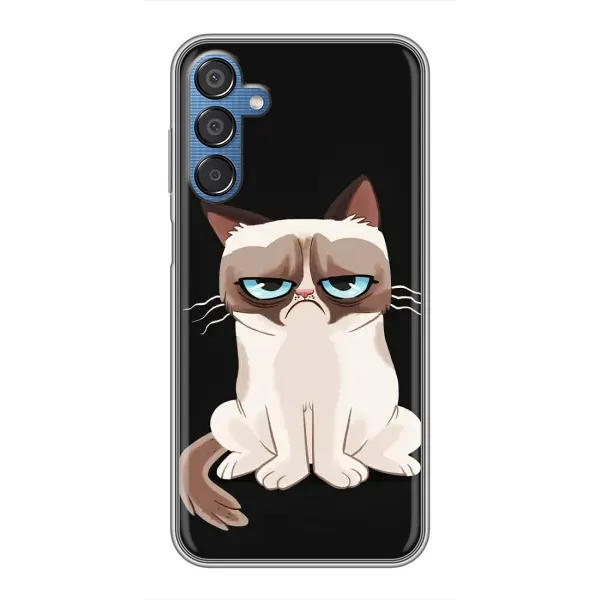 Чехол с принтом «Грустный кот» для Samsung Galaxy M15 (M156) Чехол с принтом «Грустный кот» для Samsung Galaxy M15 (M156)