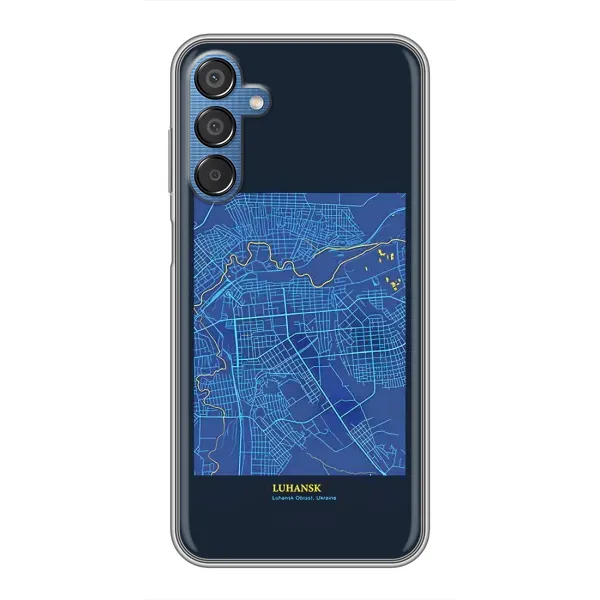 Чохол з принтом «Луганськ» для Samsung Galaxy M15 (M156)