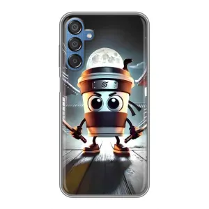 Чехол с мемом Тралалело тралала на Samsung Galaxy M15 (M156) (Капучино асасино)