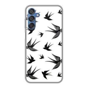 Чехол с птицами на Samsung Galaxy M15 (M156) (VPrint) (Ласточки)