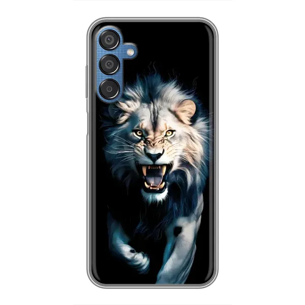 Чехол с принтом «Лев в темноте» для Samsung Galaxy M15 (M156) Чехол с принтом «Лев в темноте» для Samsung Galaxy M15 (M156)