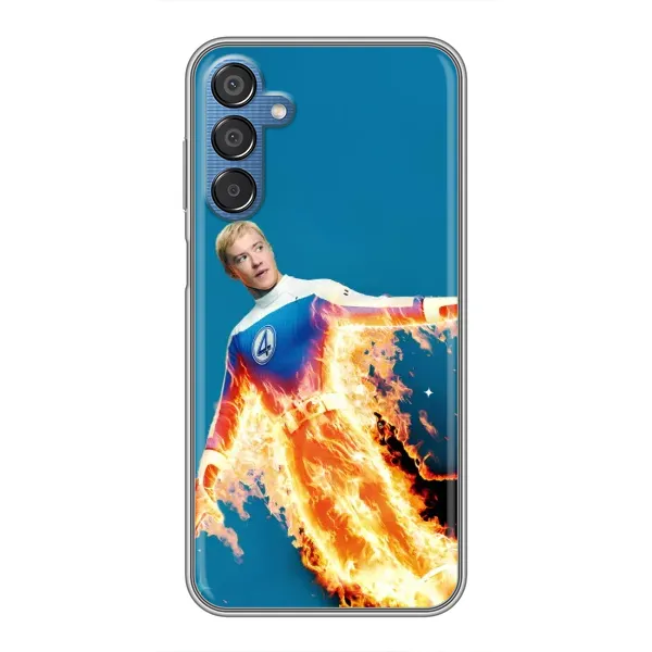 Чехол с принтом «Человек-факел в огне» для Samsung Galaxy M15 (M156) Чехол с принтом «Человек-факел в огне» для Samsung Galaxy M15 (M156)