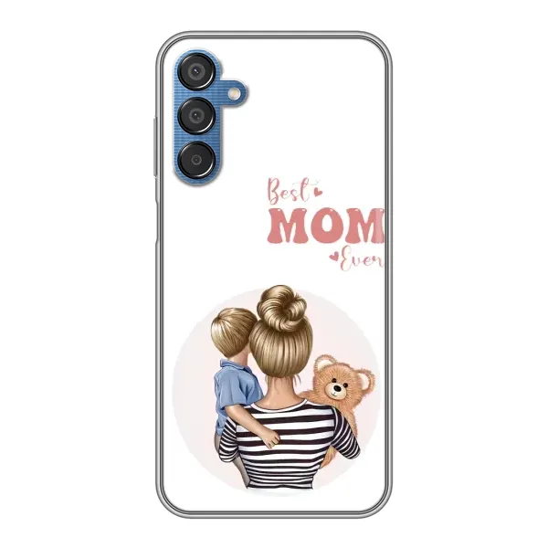 Чохол з принтом «Мама і син» для Samsung Galaxy M15 (M156)