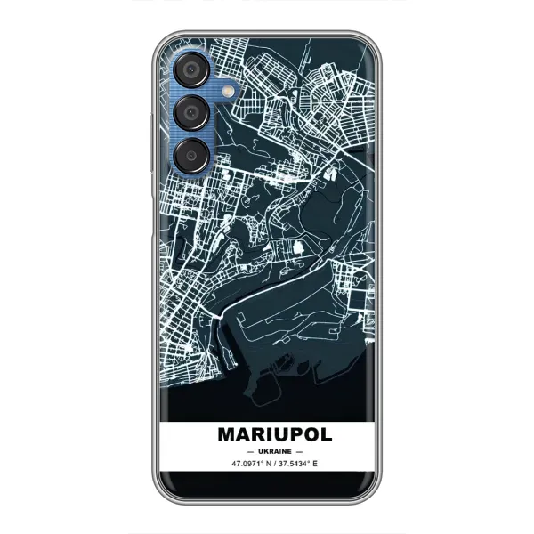 Чохол з принтом «Маріуполь» для Samsung Galaxy M15 (M156)