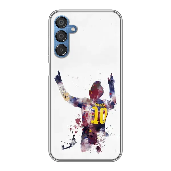 Чехол с принтом «Messi Barca» для Samsung Galaxy M15 (M156)