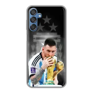 Чехлы для Samsung Galaxy M15 (M156) (Leo чемпион) (AlphaPrint) (Месси Чемпион)