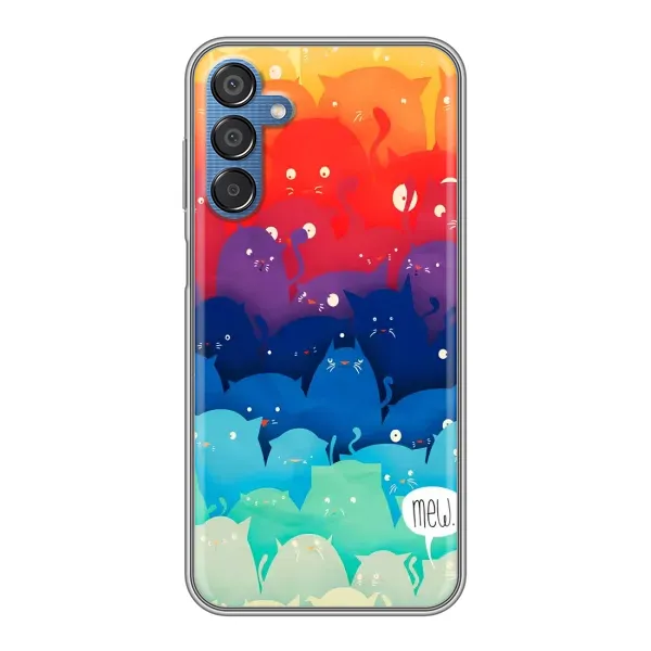 Чехол с принтом «Mew» для Samsung Galaxy M15 (M156)